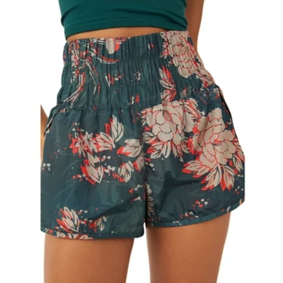 Free People The Way Home Shorts in Empire Jewel Combo•Large•LIKE NEW - Picture 6 of 7